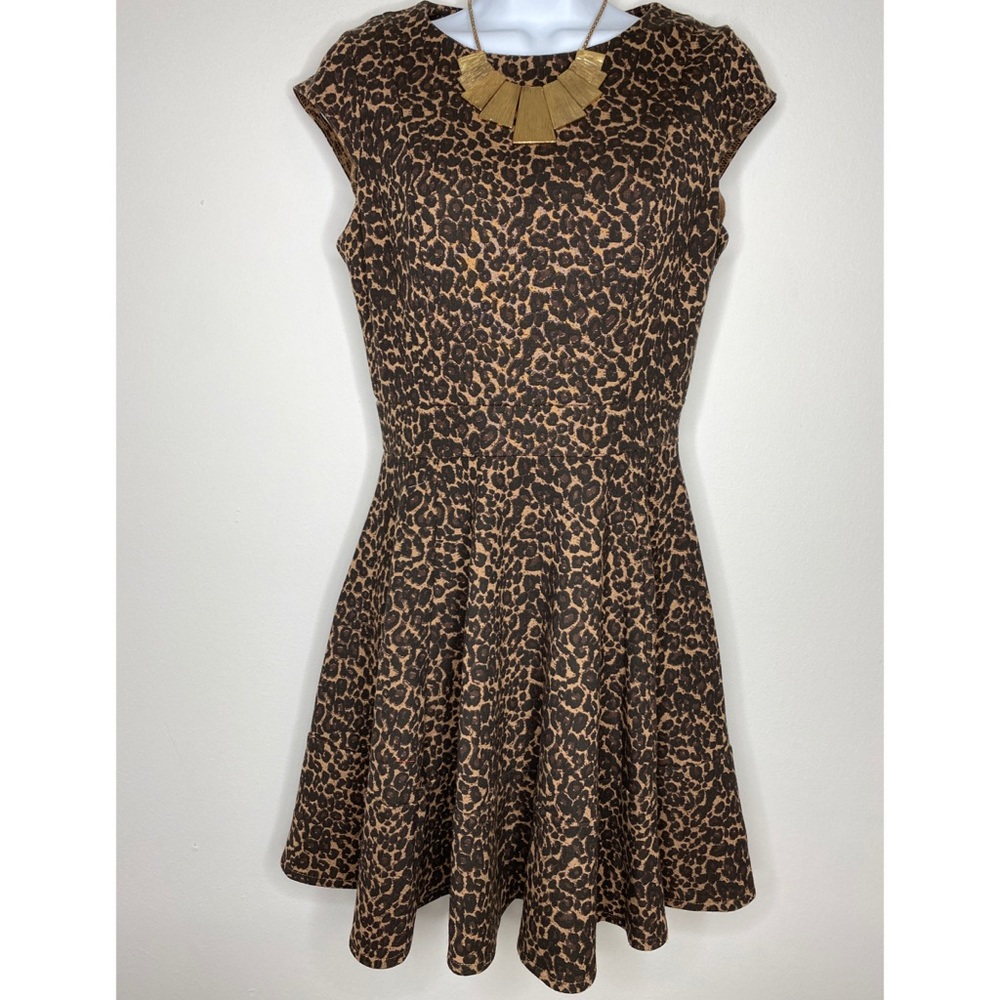 asos leopard dress
